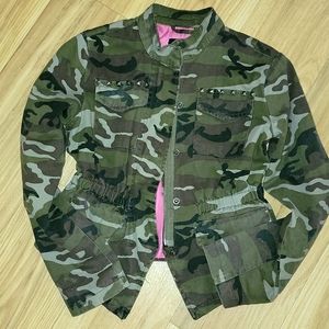 Fitted Army Fatigue Jacket